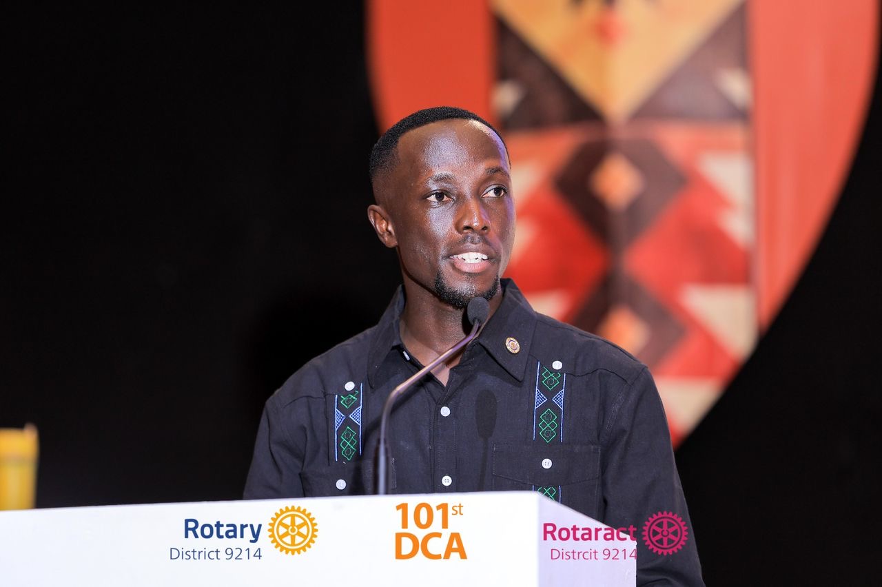 Charter President Isa Kato Crowned District Rotaract Representative Nominee