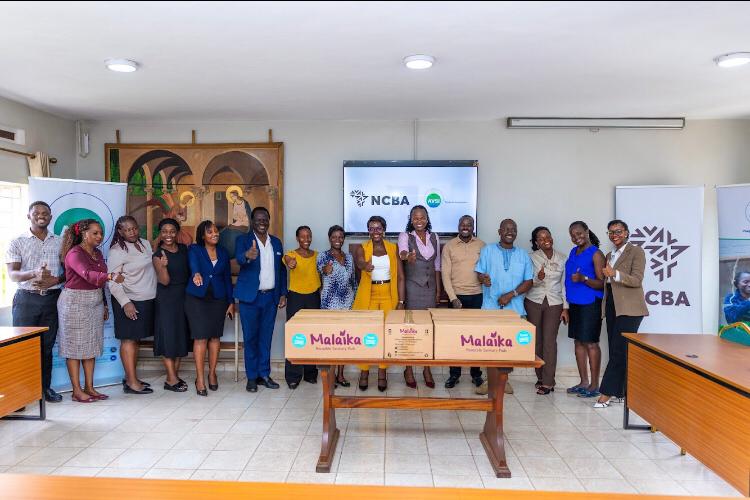 NCBA Bank Partners with AVSI to Provide Reusable Sanitary Pads to Schoolgirls