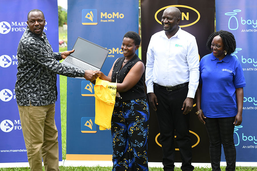 MTN Trains 105 in Digital Literacy Programme, Awards Laptops to Top Performers