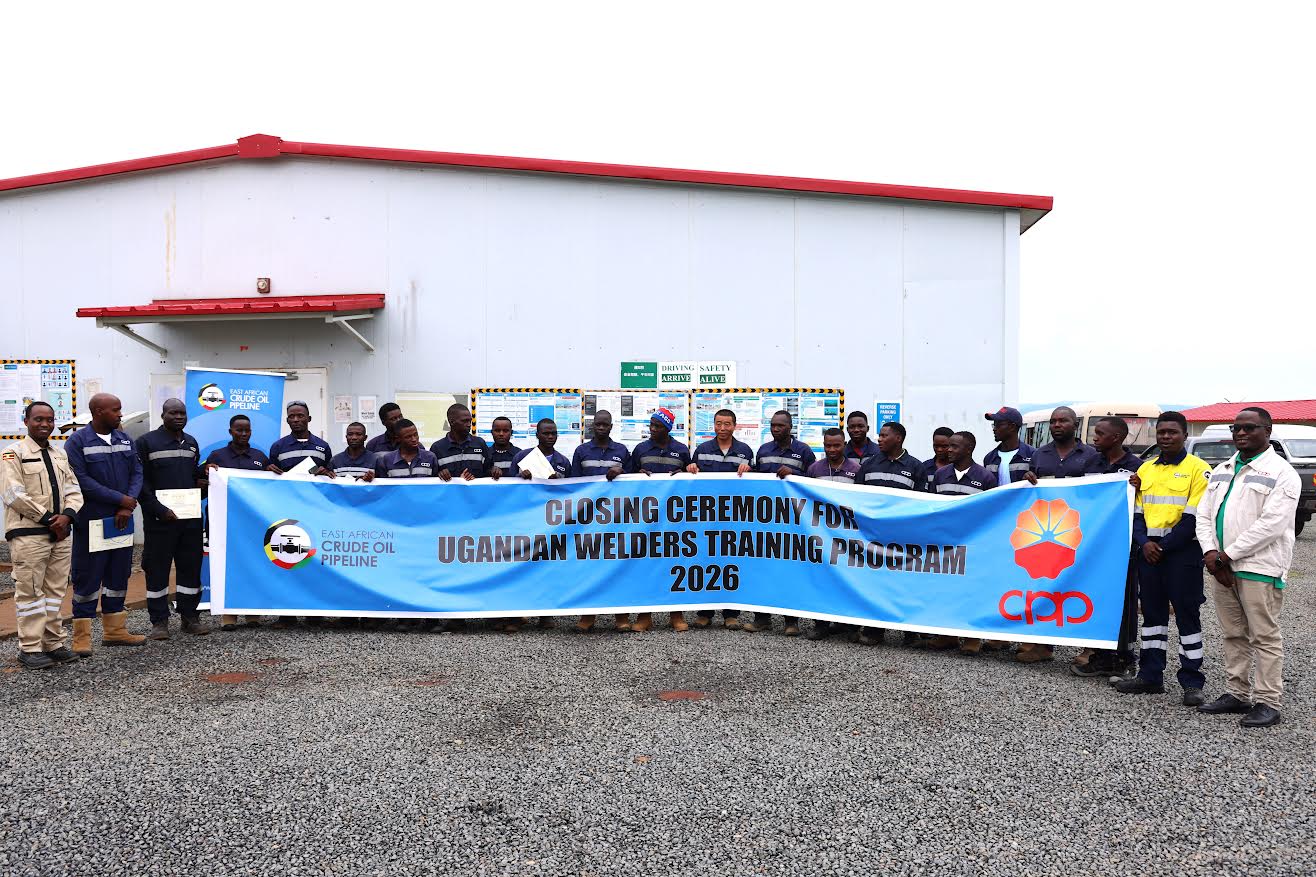 EACOP graduates 20 Ugandan Students in Automatic Welding Technology