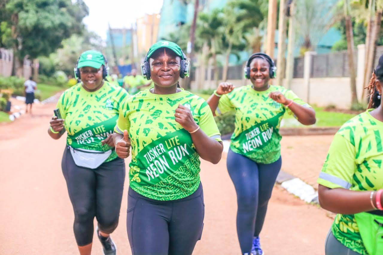 Tusker Lite Neon Run Lights Up Kampala with Sold-Out Night Experience