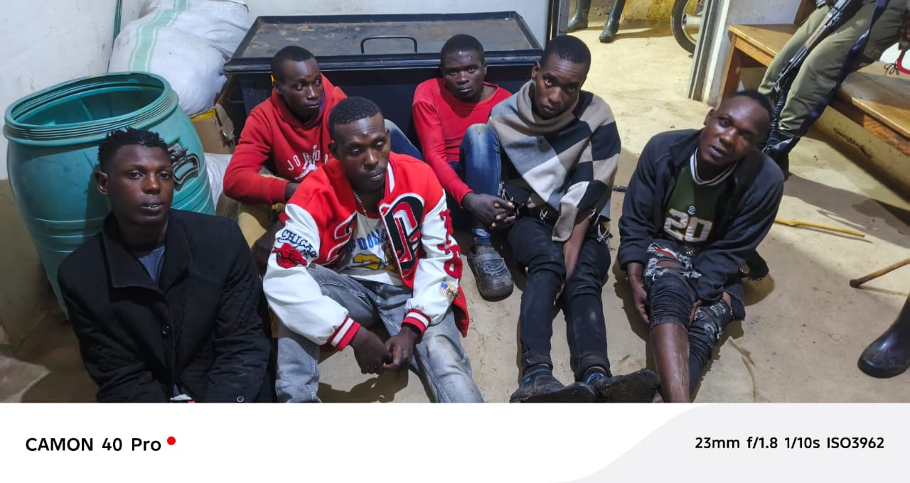 Police Arrest Six in Rubanda Night Operation Targeting Criminal Gangs