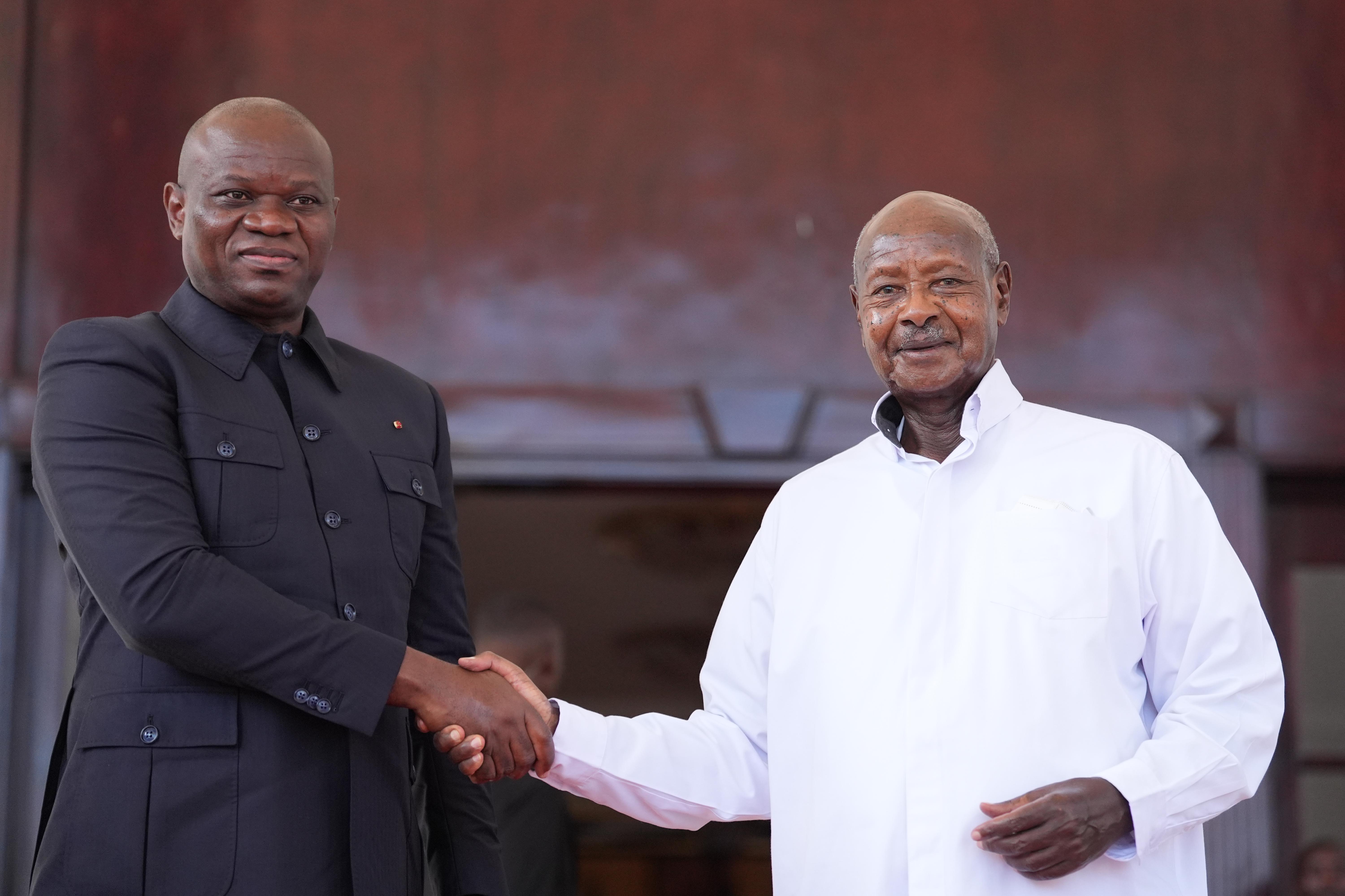 Museveni, Gabon’s Nguema Discuss Industrialisation and African Self-Reliance