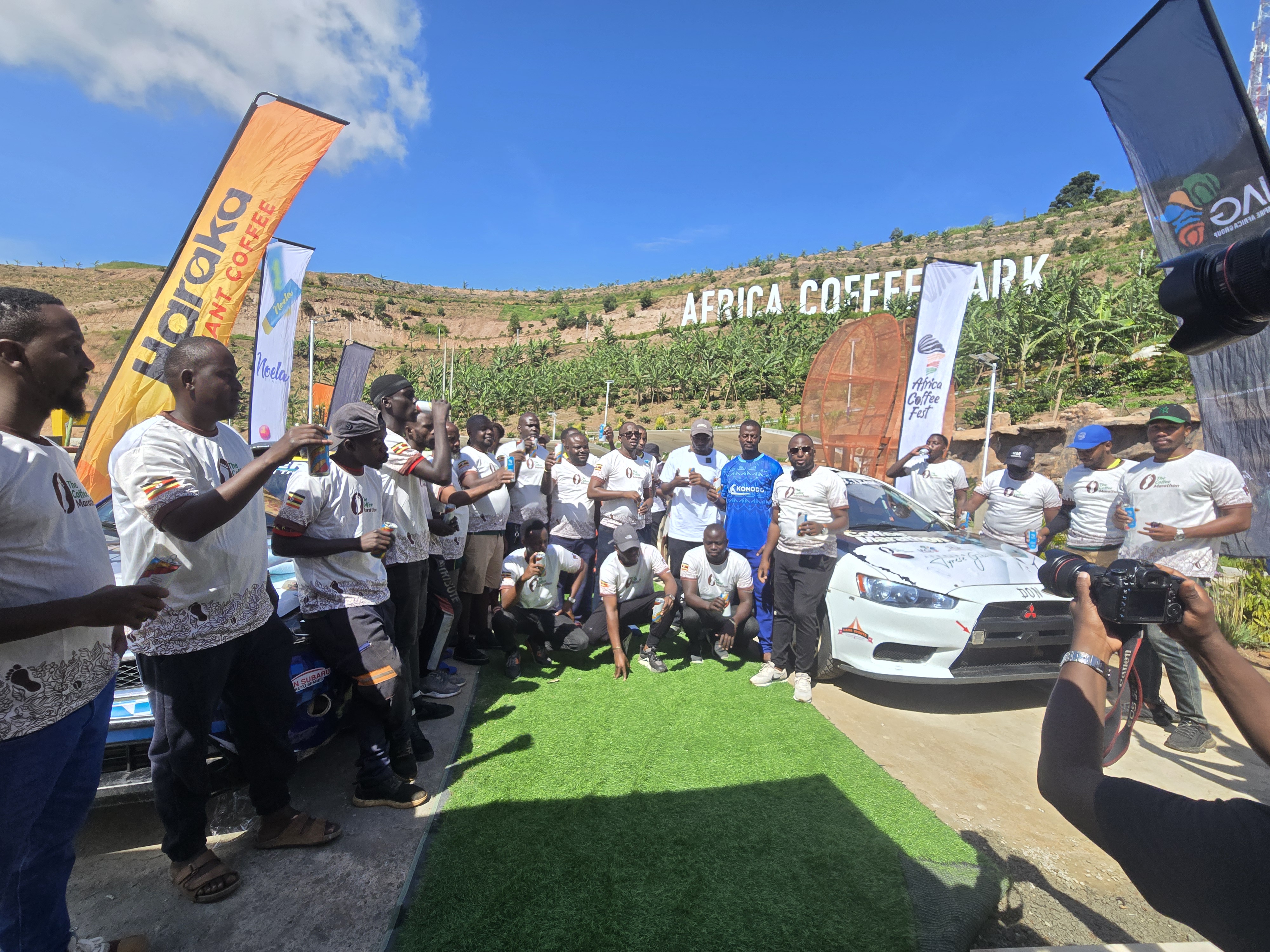 Inspire Africa Coffee Park boosts Pearl of Africa Rally