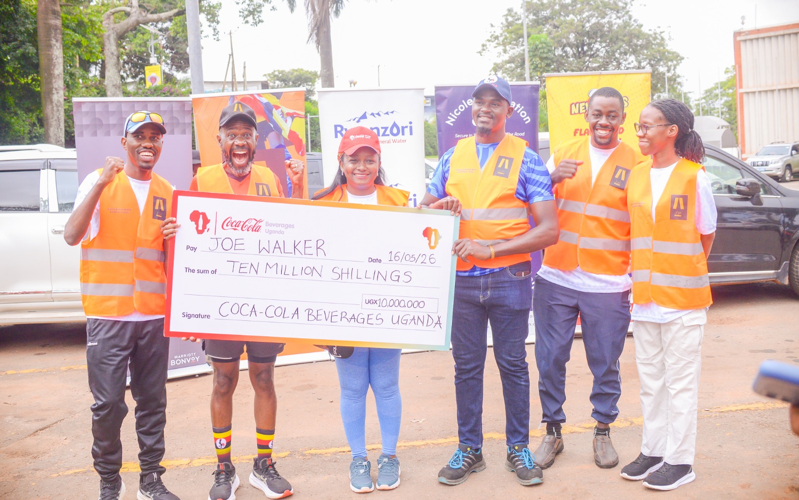 Coca-Cola Beverages Uganda Partners with Joe Walker to Advance Road Safety Efforts