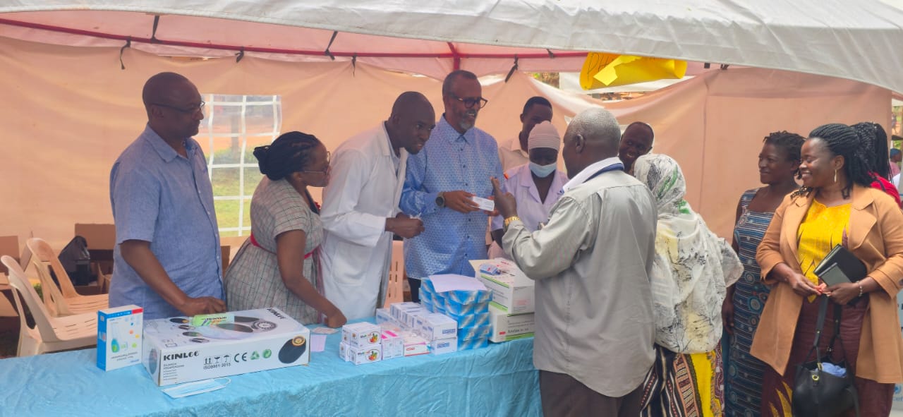 DFCU Extends Free Medical Services During Jinja Medical Camp