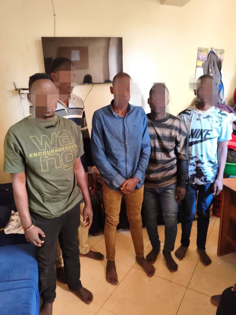 Five Arrested as Police Foil Planned Robbery in Kampala