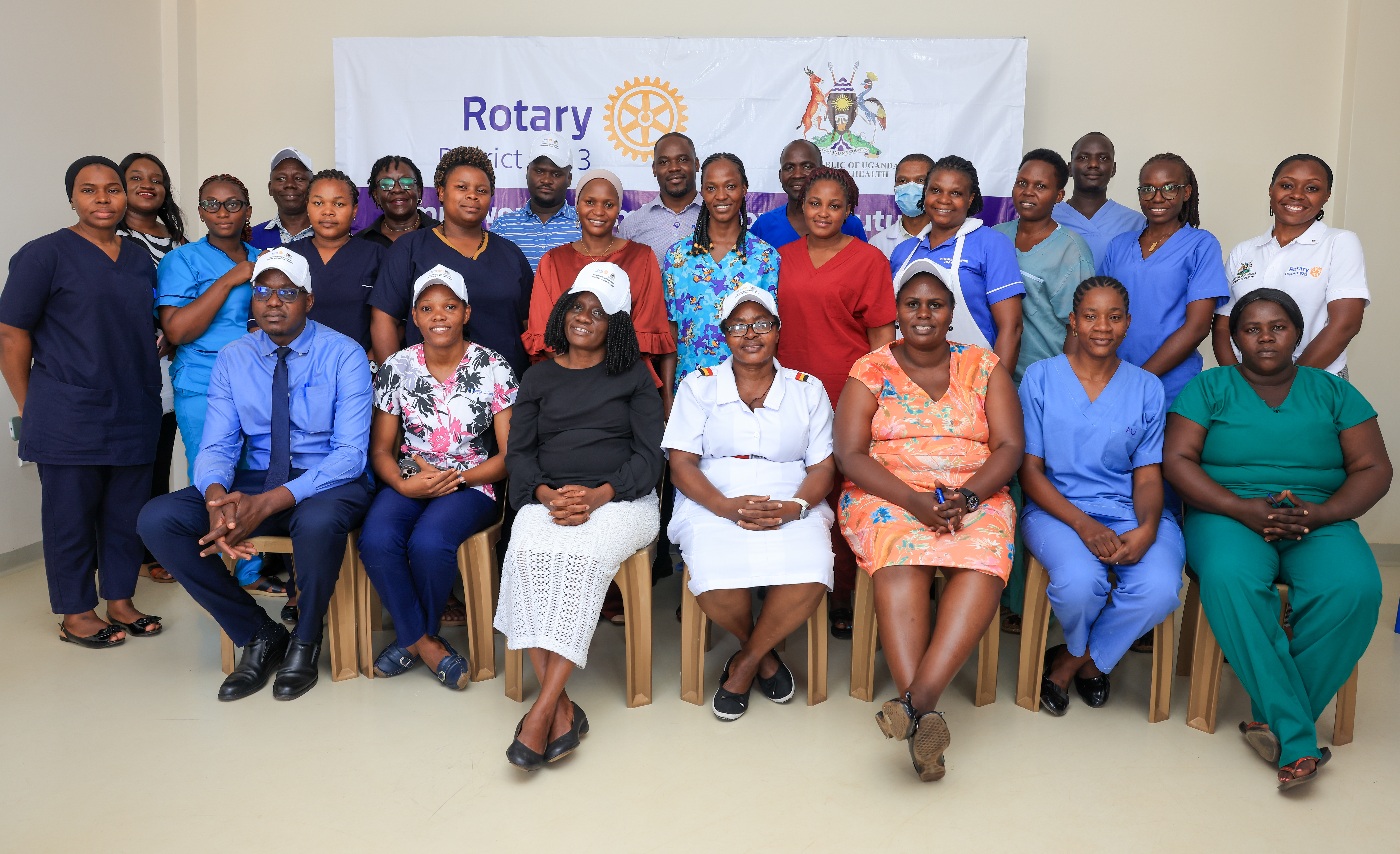 Rotary Global Grant Sponsors First Cohort of Health Workers for Newborn Care Training