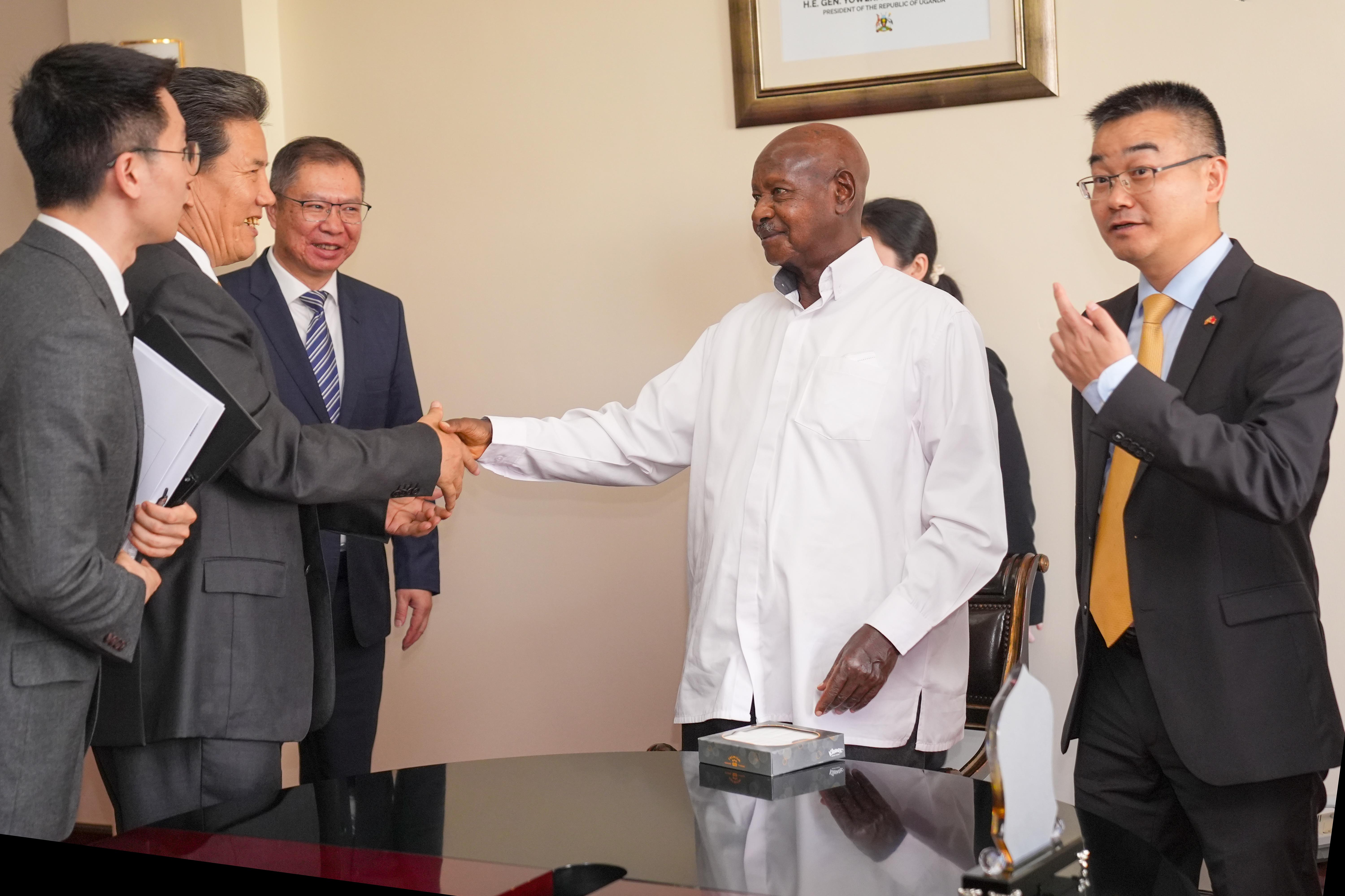 Museveni Hails Uganda-China Ties as he Meets President XI Jinping's Special Envoy
