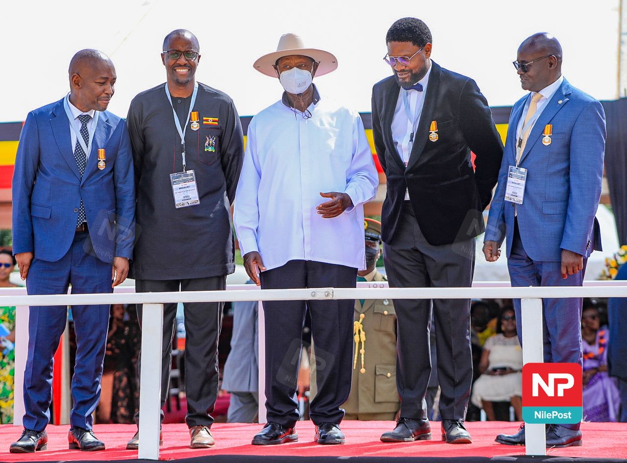 Museveni Honours Petroleum Authority's Ali Ssekatawa with Jubilee Medal at Labour Day Celebrations