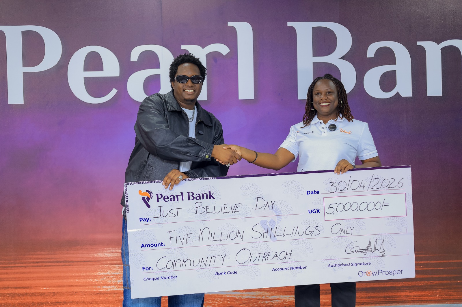 Pearl Bank Backs “Just Believe Day” to Support 1,000 Vulnerable Families in Kawempe