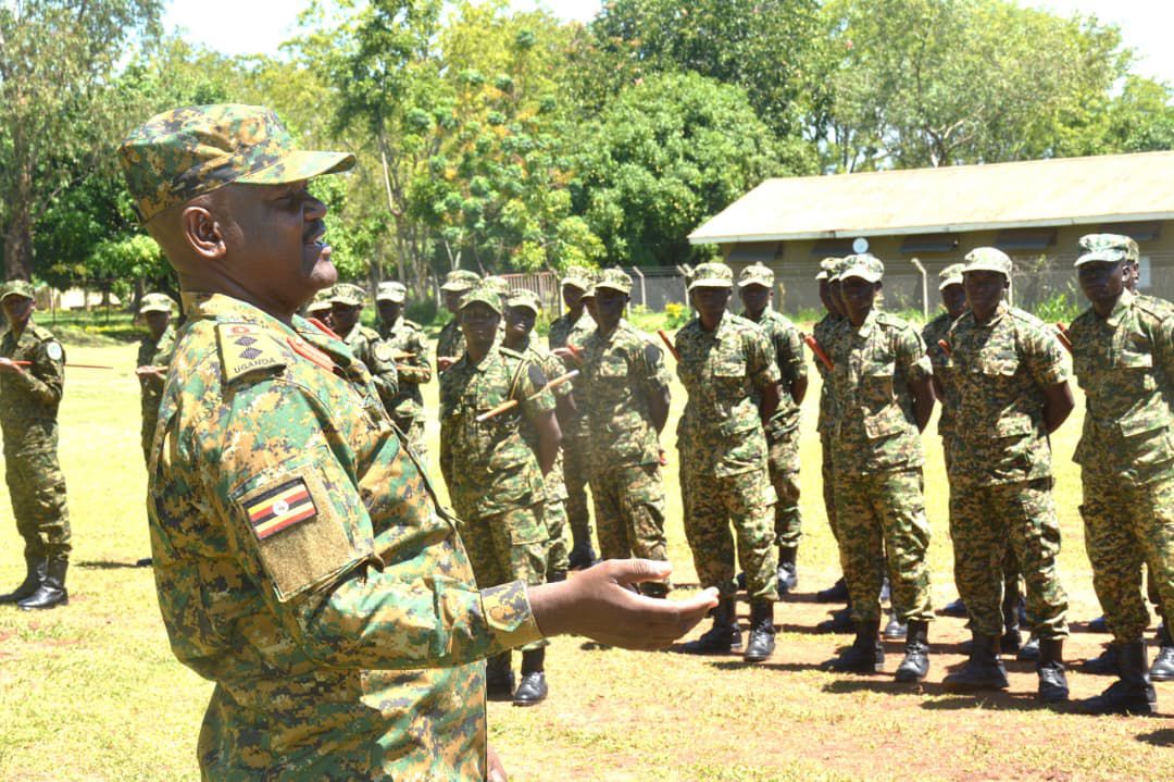 Gen Bakasumba Inspects 4 Infantry Division Ahead of CDF Drill Competition