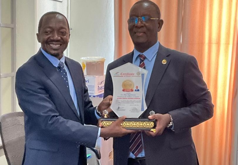 Bigirimana Wins Global Governance Award for Judiciary Reforms