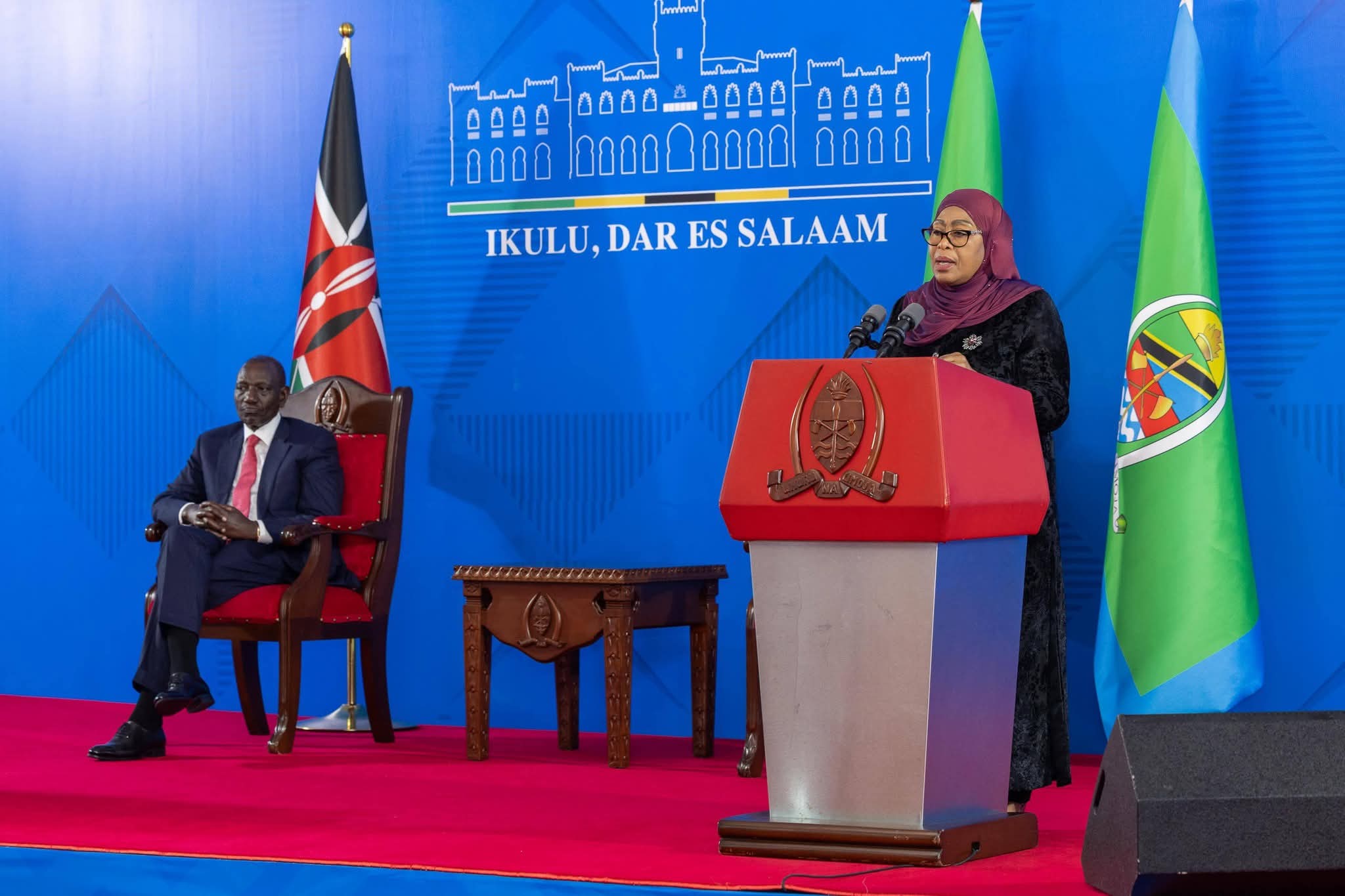 ‘Why announce what I don’t know?’ Suluhu and Ruto Talk Opposites on Joint Refinery Plan
