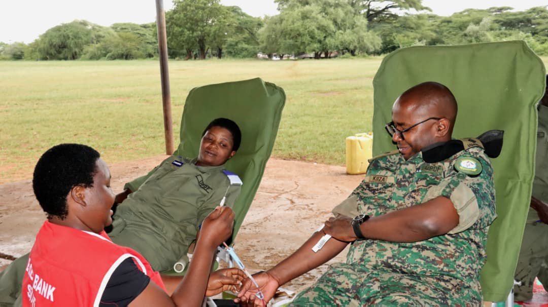 UPDF Officers Urged to Embrace Regular Blood Donation as Life-Saving Duty