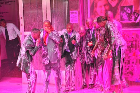 Today in History: Police Turns Protesters Pink in Kampala