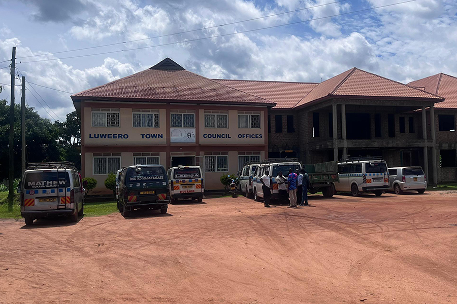 Seven Taxis Impounded in Luweero Over Illegal Passenger Pick-Up Points
