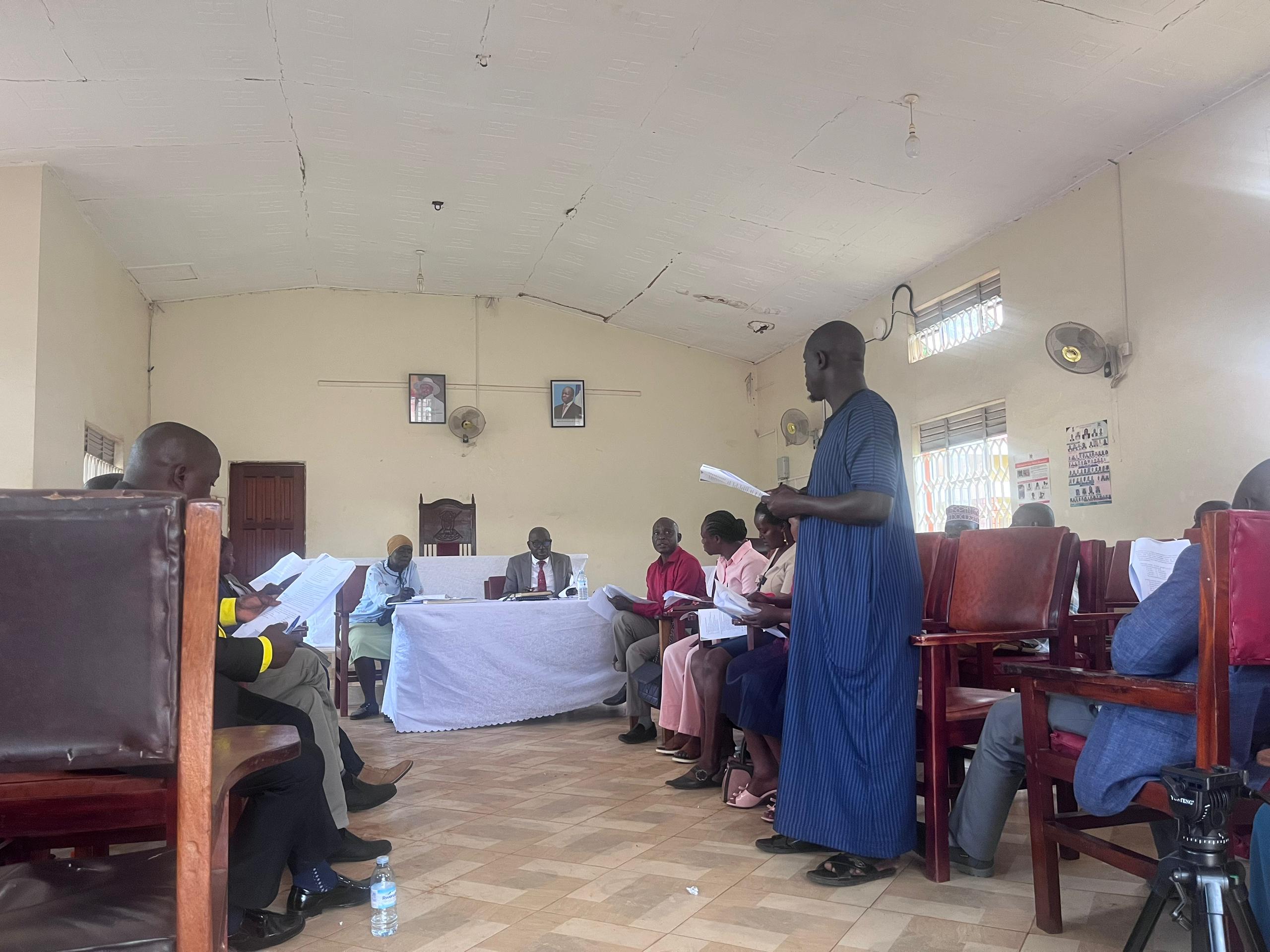 Luweero District Chairperson Condemns Corruption in Service Commission Recruitment