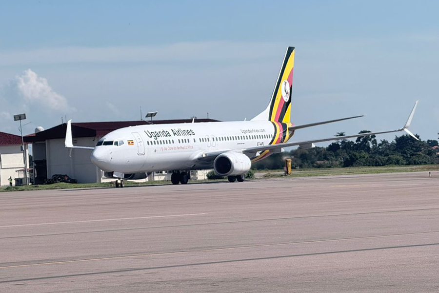 Uganda Airlines Receives Wet-Leased Boeing 737 from Ethiopian Airlines to Boost Fleet Capacity