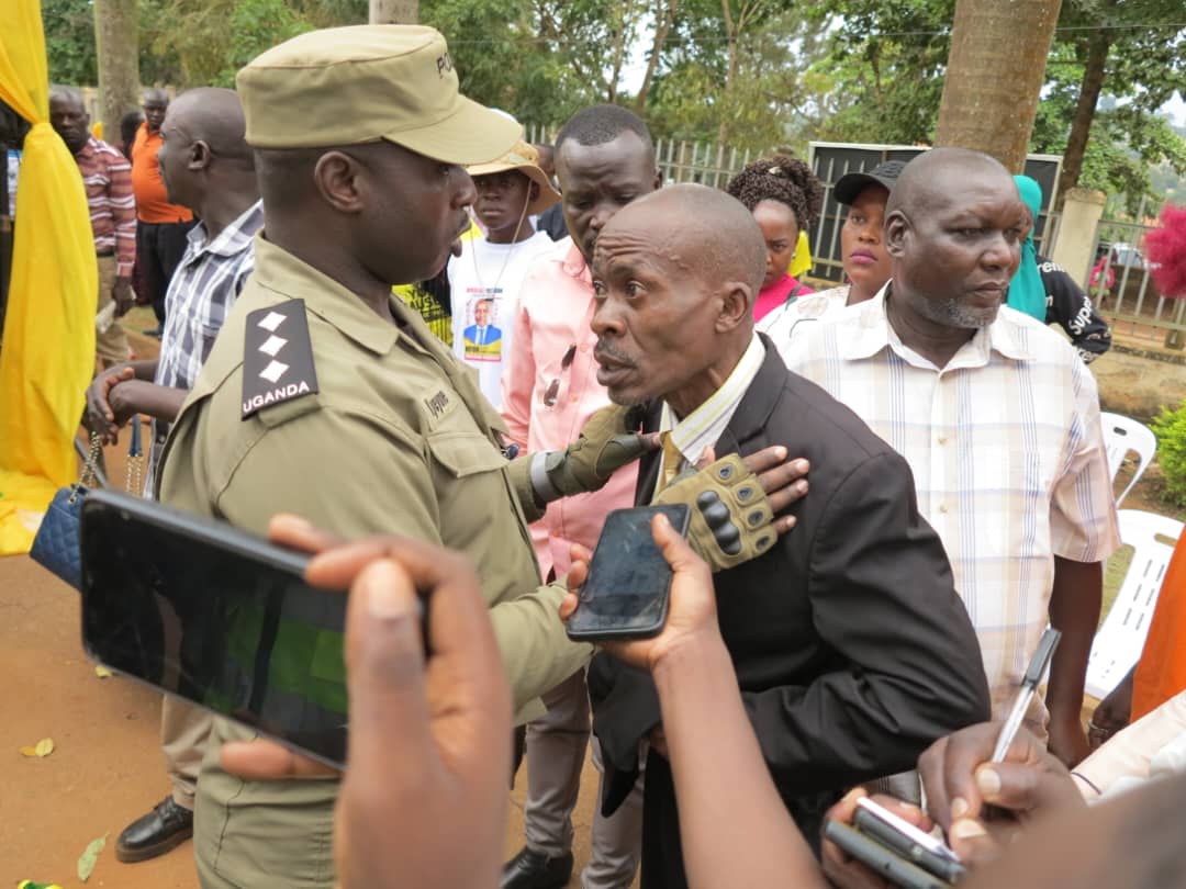 Chaos Erupts at Wakiso Swearing-In as NRM Supporter Tries to Block NUP ...