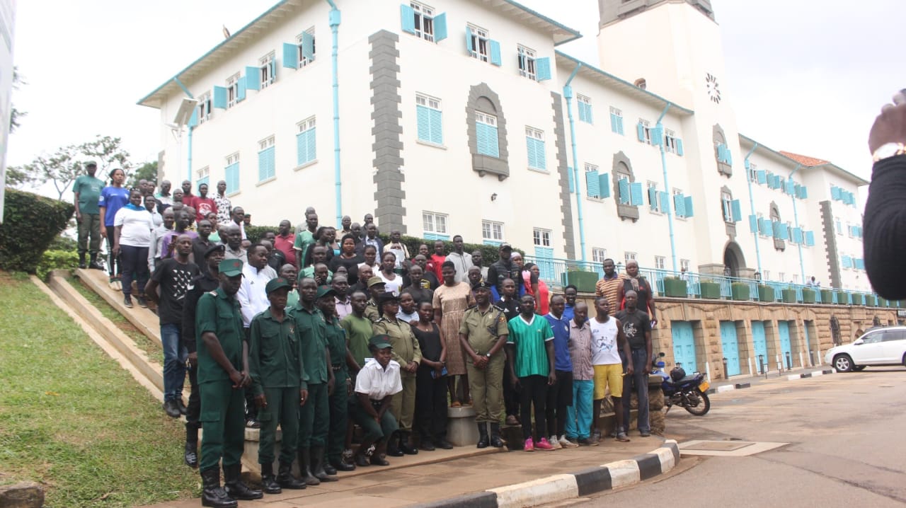 Makerere Retrains Over 80 Guards to Boost Security in Campus