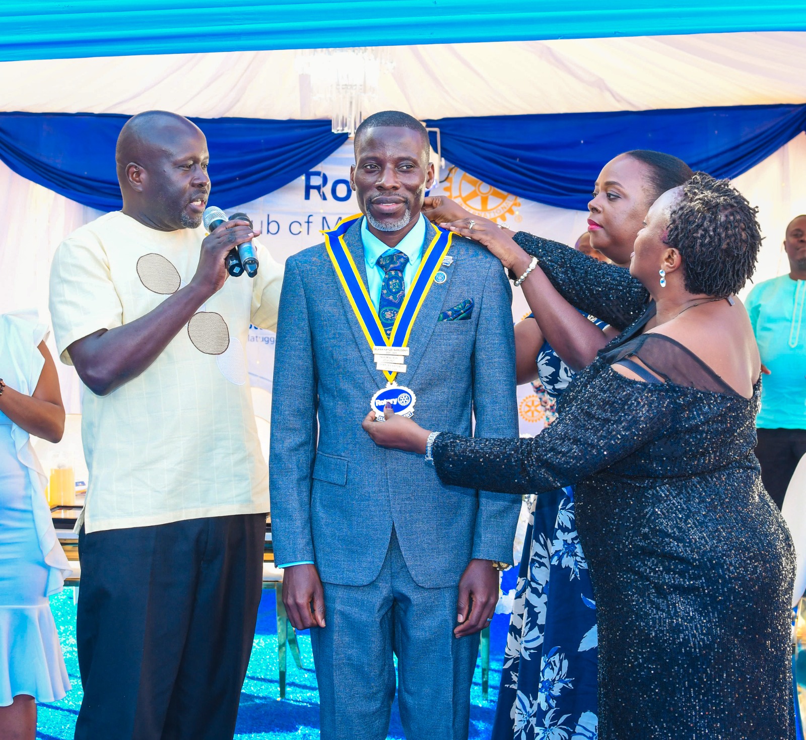 Rotary Club of Matugga Installs Kato Kirumira as 4th President for 2026-2027 Rotary Year