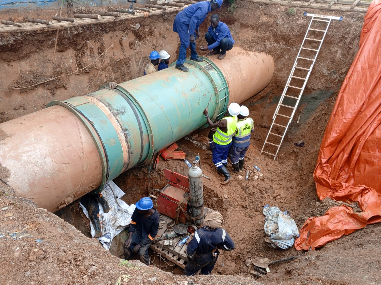 Katosi Water Works Upgrade Delayed by Heavy Rain as Engineers Race to Restore Supply Across Greater Kampala