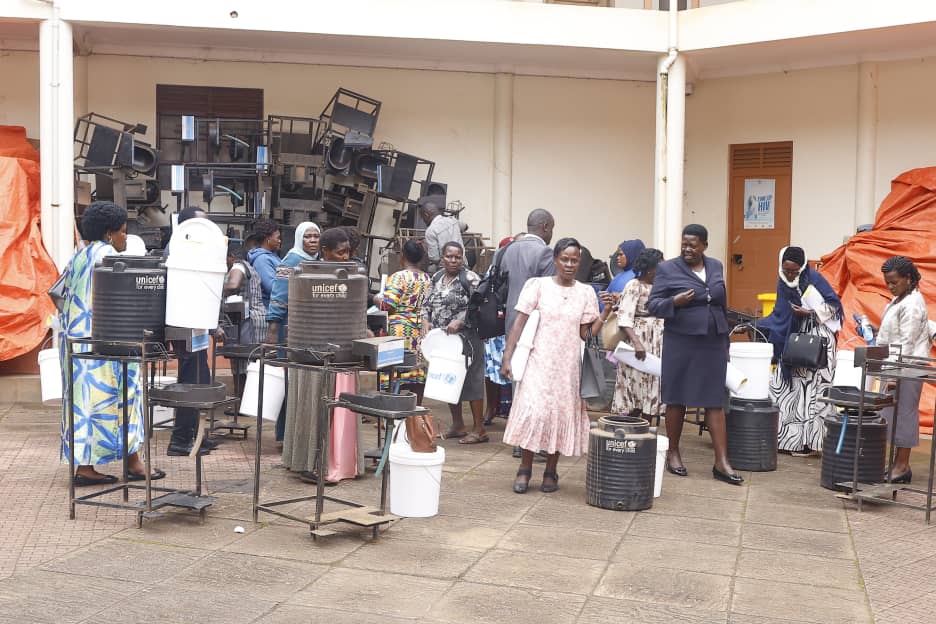 Wakiso Schools Receive Handwashing Facilities Amid Heightened Ebola Prevention Efforts