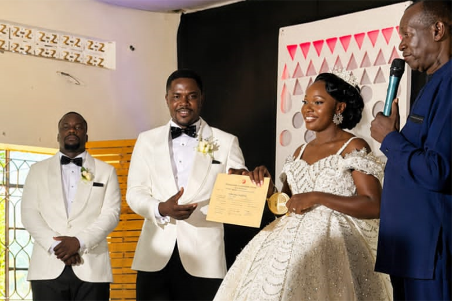 Kaberamaido Assistant RDC Peter Arikos Weds Longtime Partner in Colourful Pallisa Ceremony