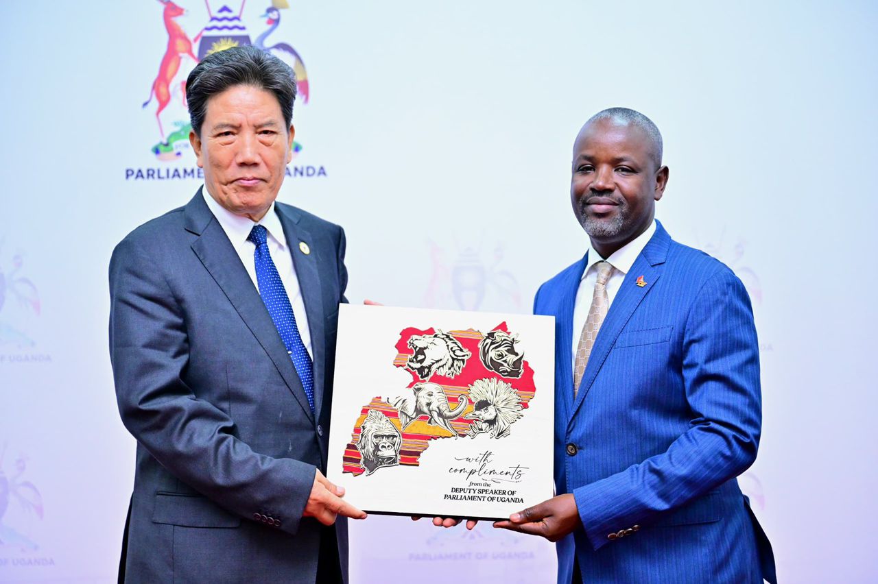 Deputy Speaker Tayebwa Welcomes Chinese Presidential Envoy to Parliament