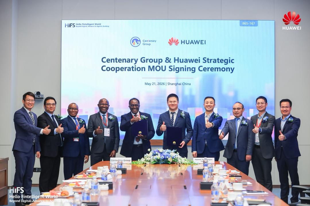 Centenary Group, Huawei Sign Digital Banking Partnership