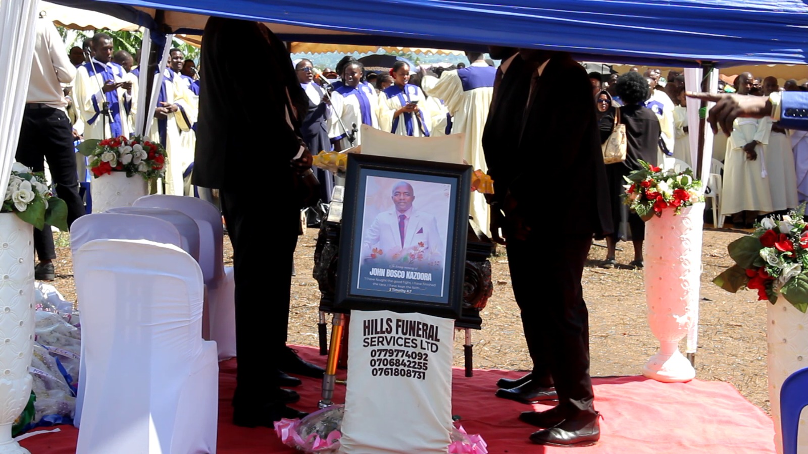 Liturgical Music Icon JB Kazoora Laid to Rest in Ibanda