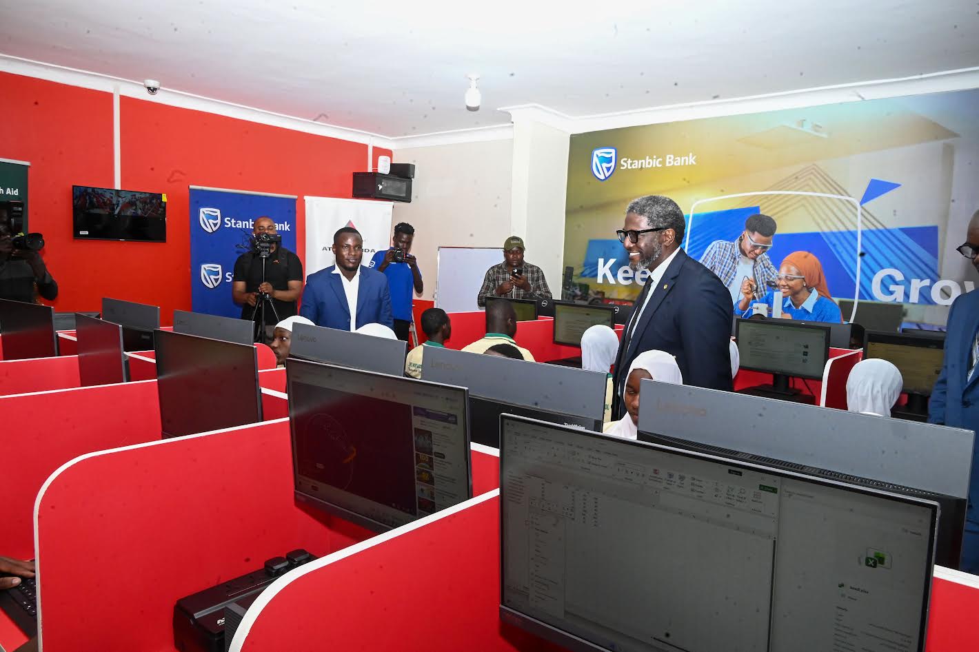 ATC Uganda, Stanbic Bank, UCC Launch Digital Learning Hub in Kampala