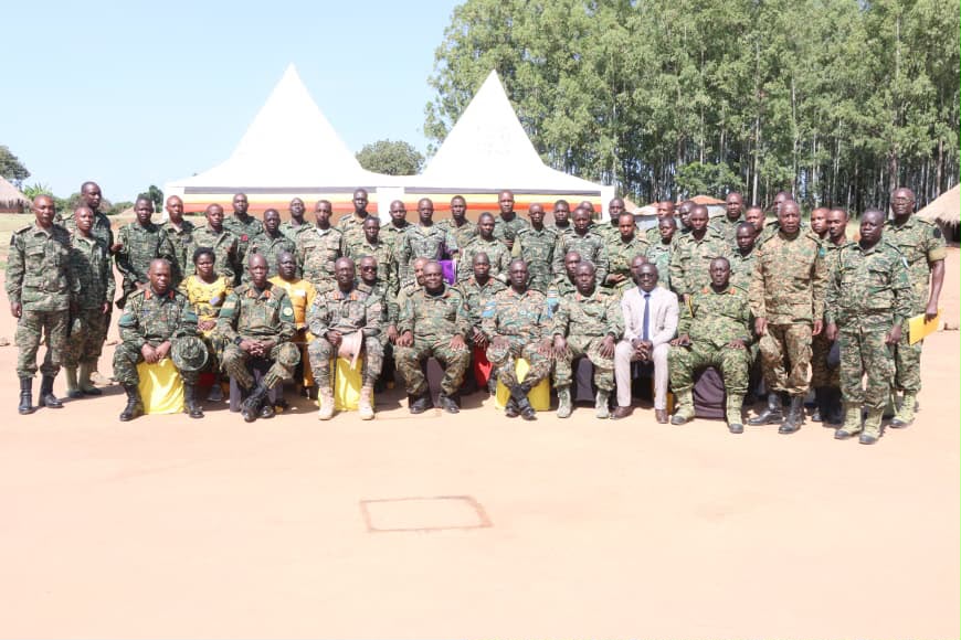 Brig Gen Karugaba Tasks New UPDF Platoon Commanders on Discipline and Leadership