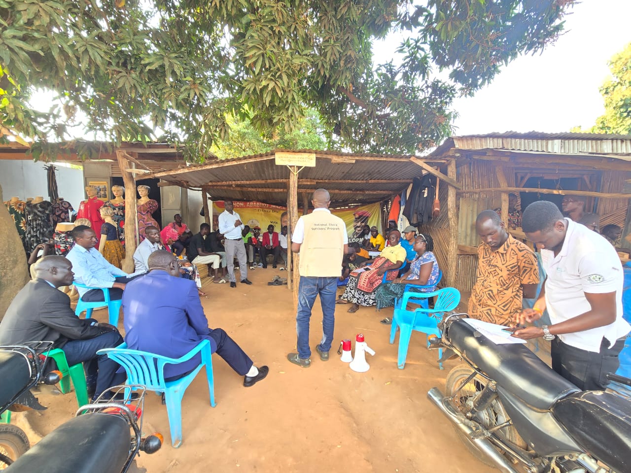 Adjumani Ebola Taskforce Inspects Awindiri Market as District Boosts Preparedness