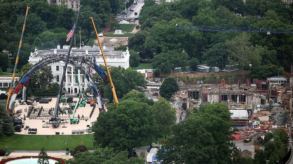 Senate Republicans axe $1bn for Trump's new White House ballroom