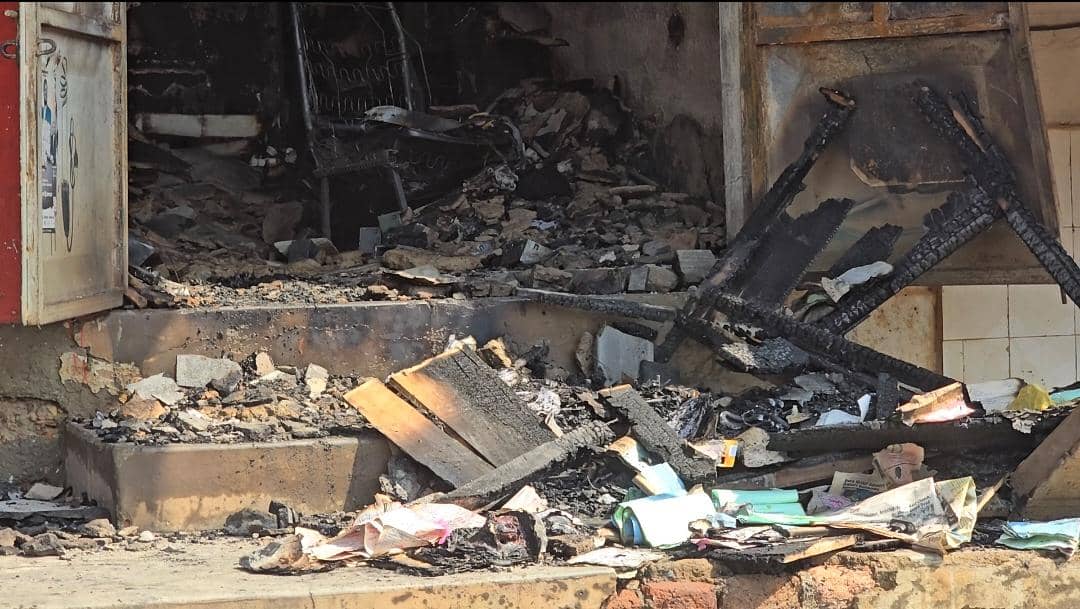 Mbarara Businessman Dies After Late-Night Fire Engulfs Electronics Shop