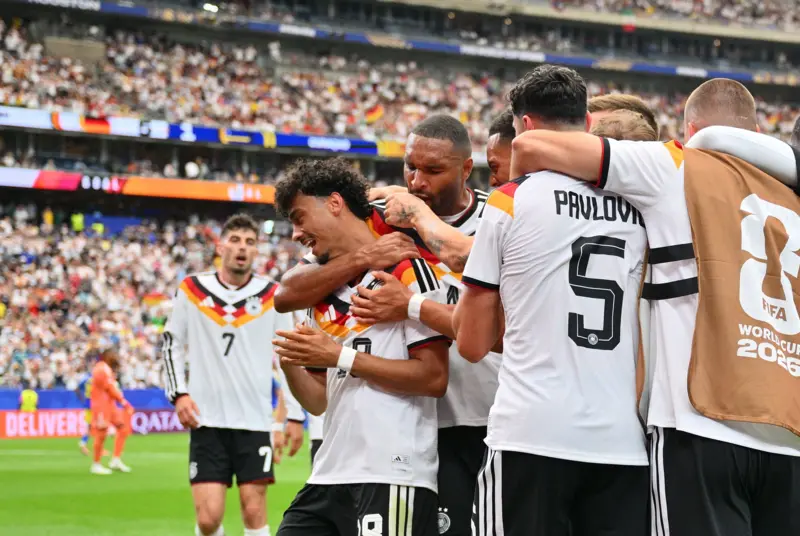 Germany put seven past debutants Curaçao