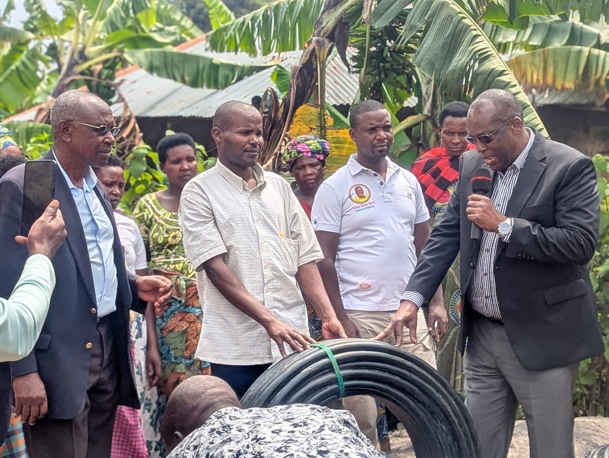 Kyigata Residents Celebrate as MP Launches Water Project