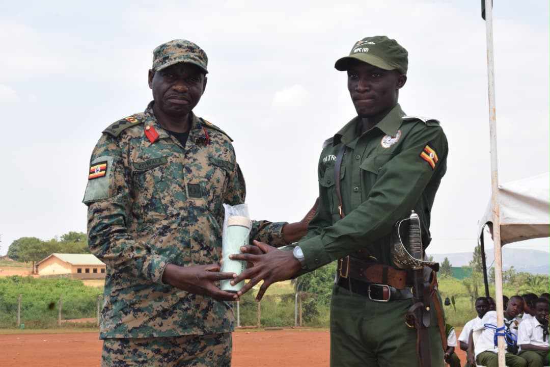 UPDF Commends Masindi Army Secondary School Students After Patriotism Training