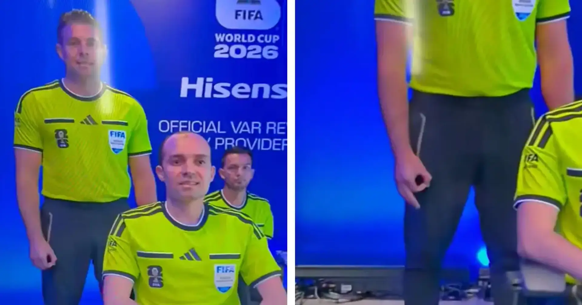 Fifa seeks explanation over VAR official's hand gesture