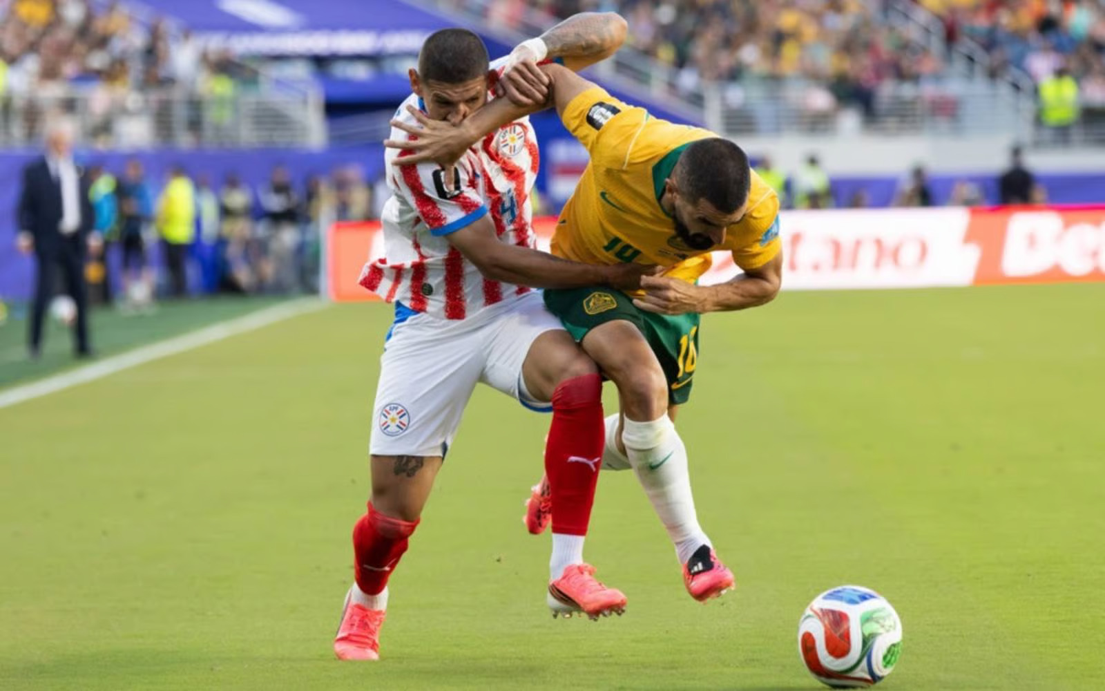 Australia and Paraguay play out draw which suits both