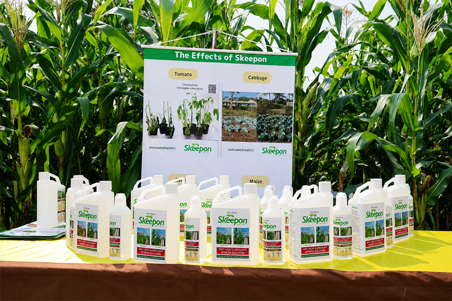 Government Launches Skeepon Climate Technology to Boost Crop Yields and Fight Drought in Uganda