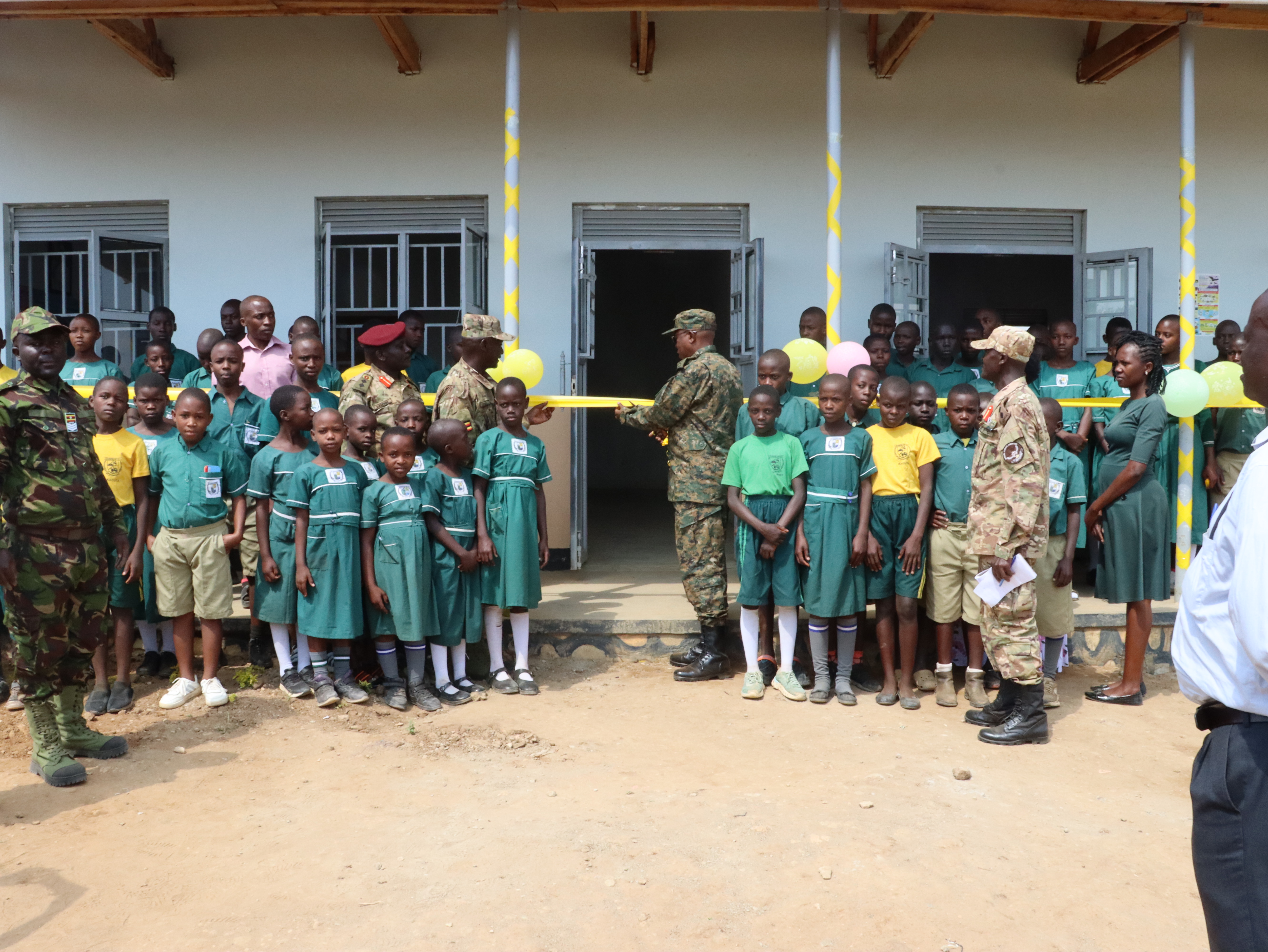 UPDF Commissions Ruhengyere Army Primary School in Kiruhura