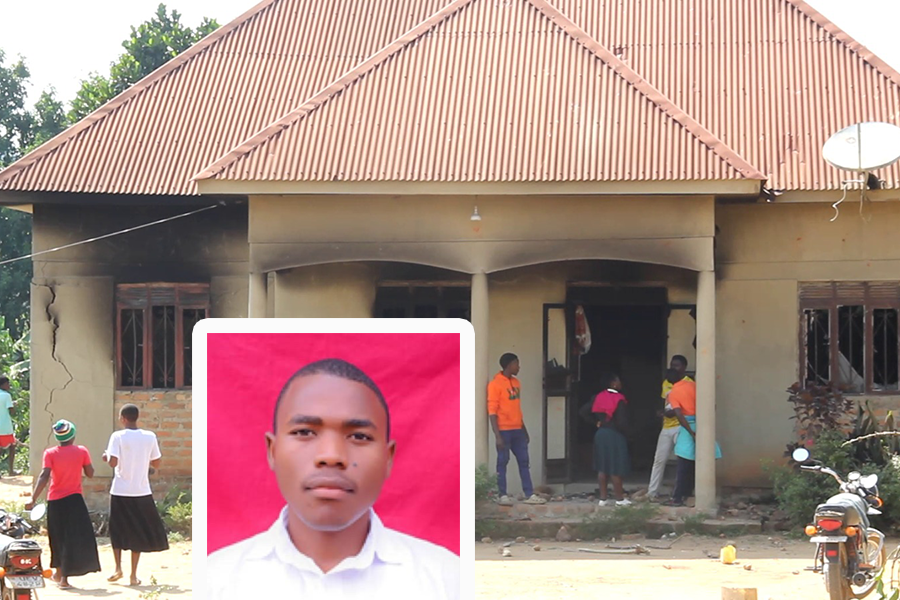 Irate Kitagwenda Students Torch Houses Over Murder of S4 Colleague