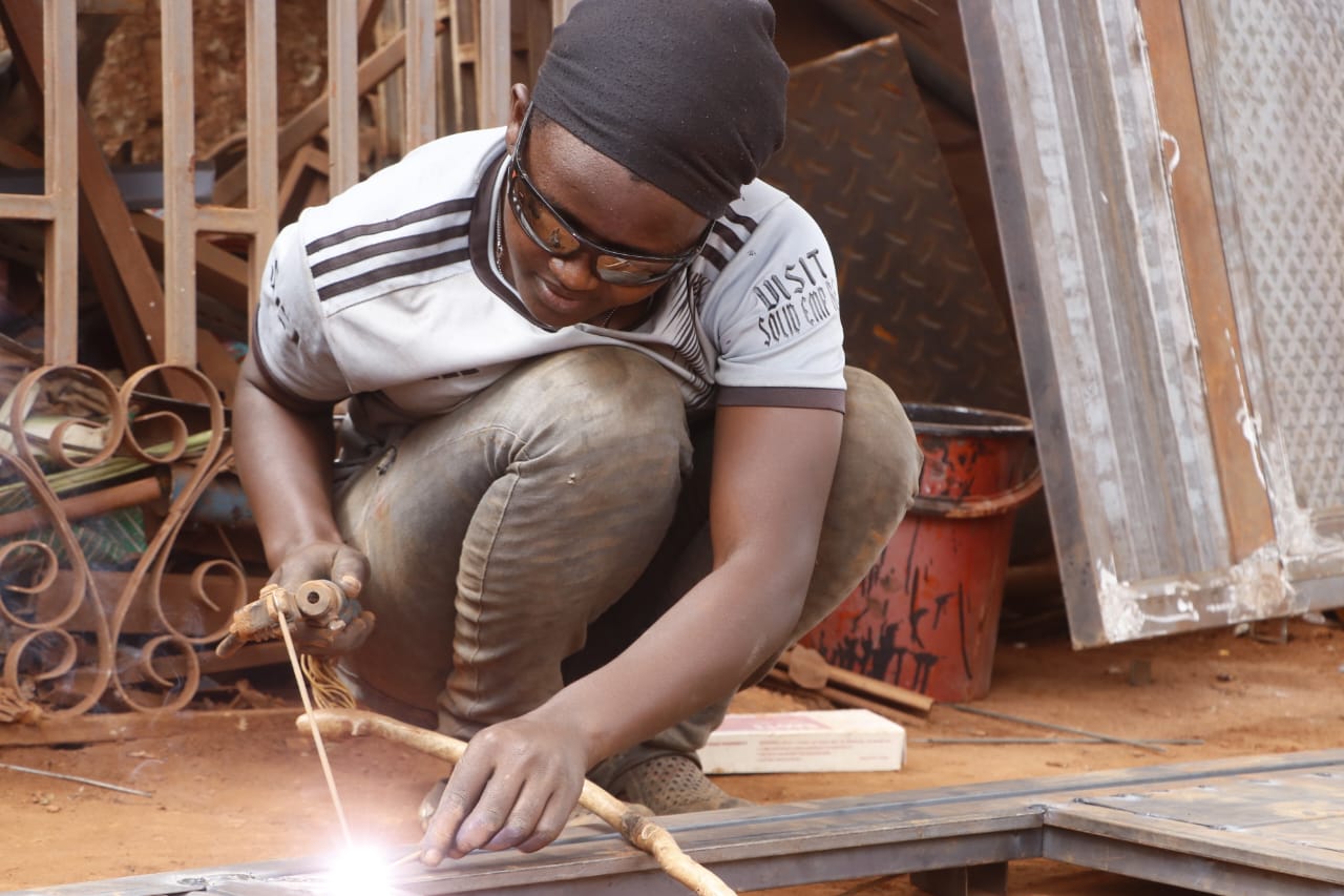 Mpigi Teenage Girl Defies Gender Stereotypes Through Metal Fabrication to Support Her Mother