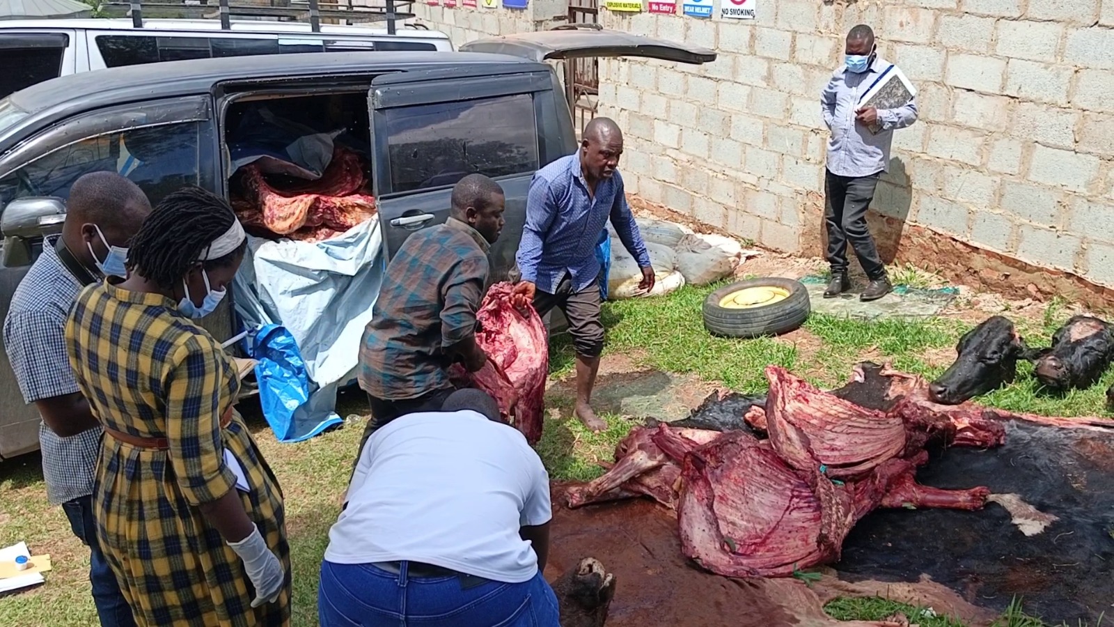 Two Arrested in Ibanda with Suspected Stolen Meat as Cattle Theft Cases Rise