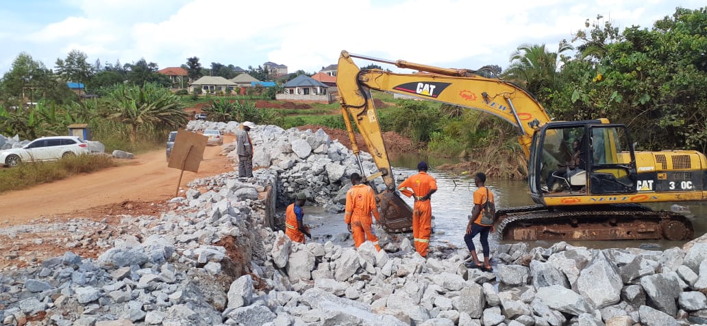 Relief in Mukono as Long-Awaited Nakiyanja Bridge Construction Begins