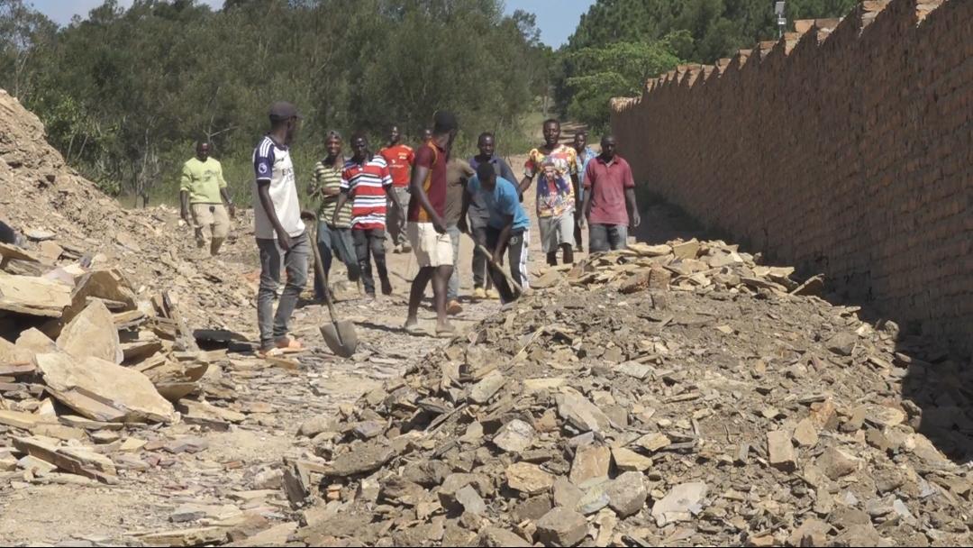 Residents Protest Closure of Community Road in Lwengo