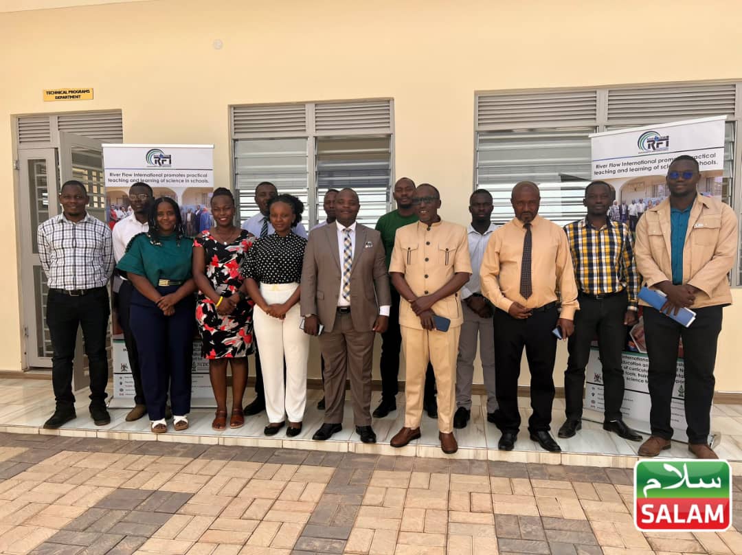 Salam TV MD Hajj Kaliisa Tours River Flow International, Hails Local Science Innovation